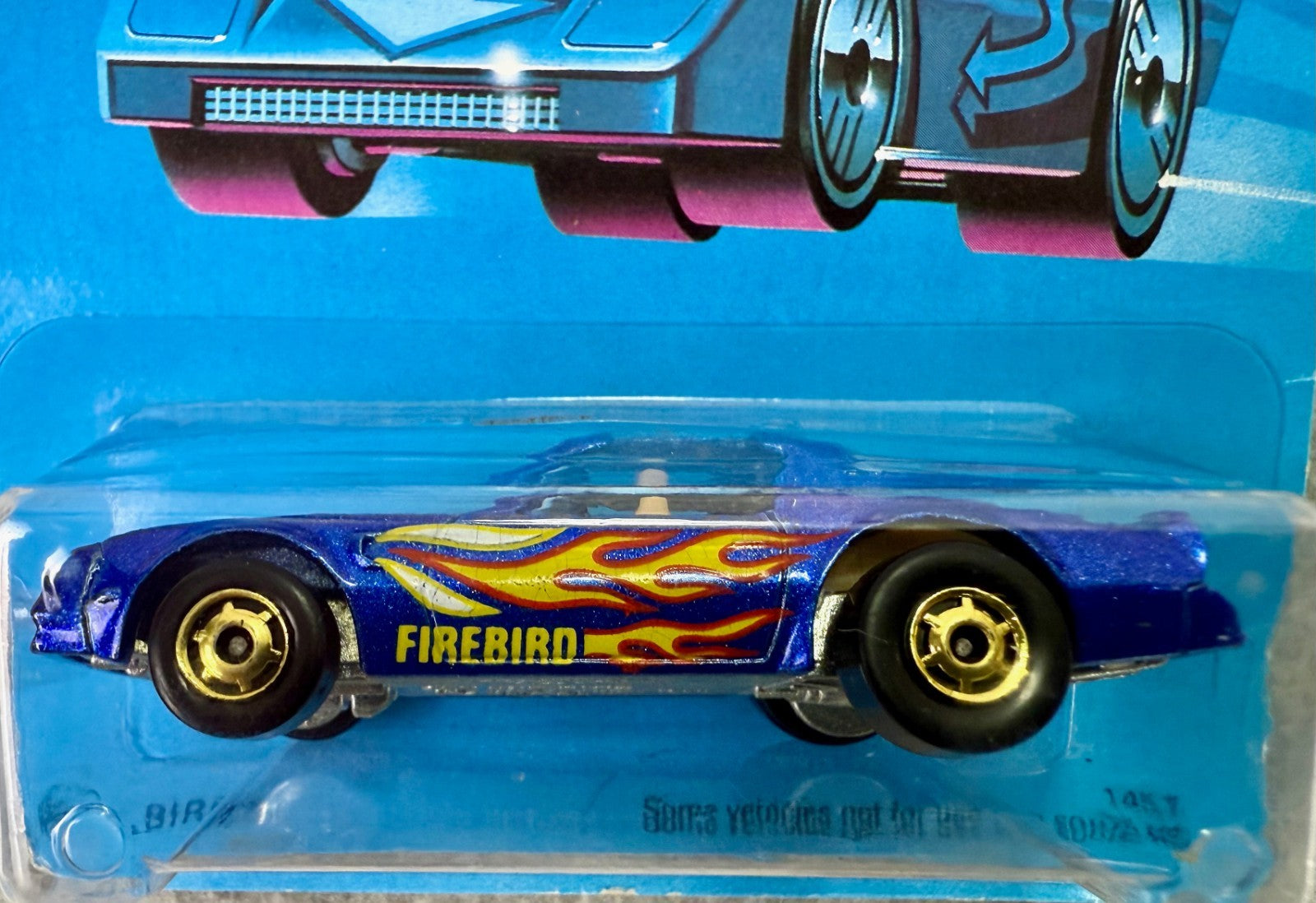🦅🦅🦅Vintage Hot Wheels Speed Fleet Blue Hot Bird H22🦅🦅🦅