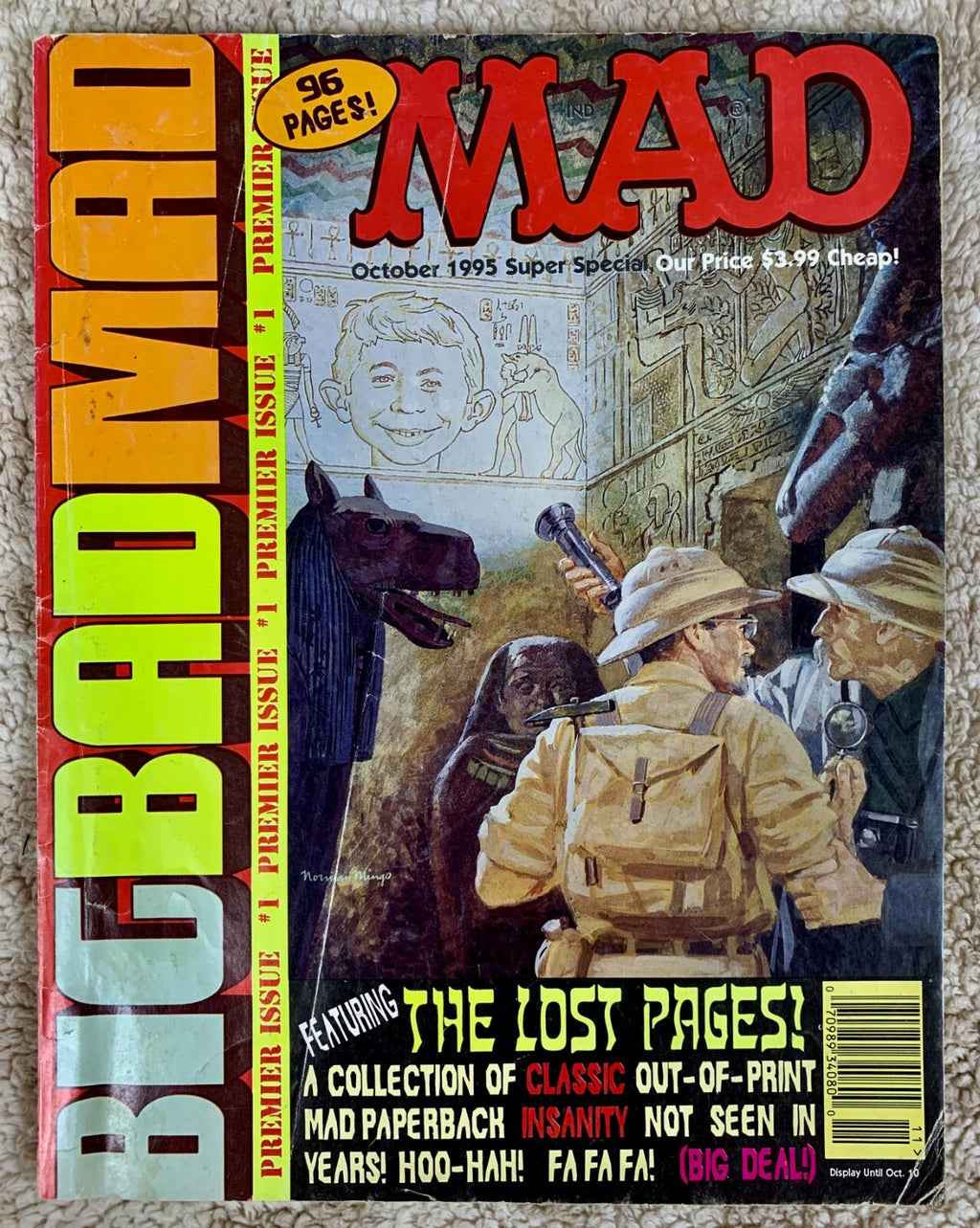 *Mad Magazine 1995 October Super Special Big Bad Mad #1 Premier Issue NICE RARE*