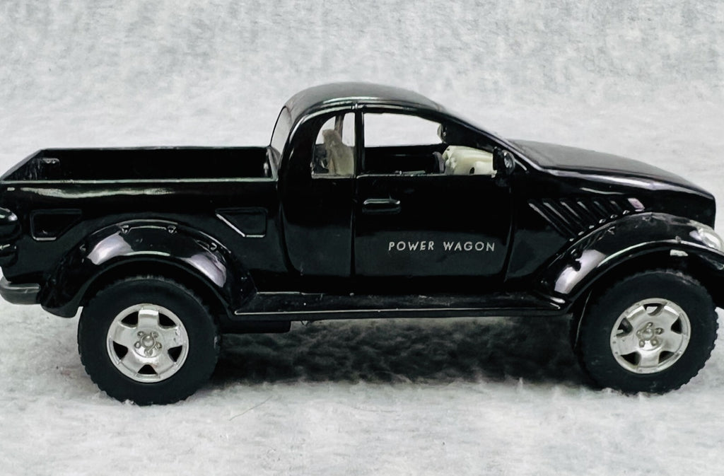 🇺🇸🇺🇸🇺🇸KINSMART Dodge Power Wagon Pickup 1:42 BLACK 🇺🇸🇺🇸🇺🇸