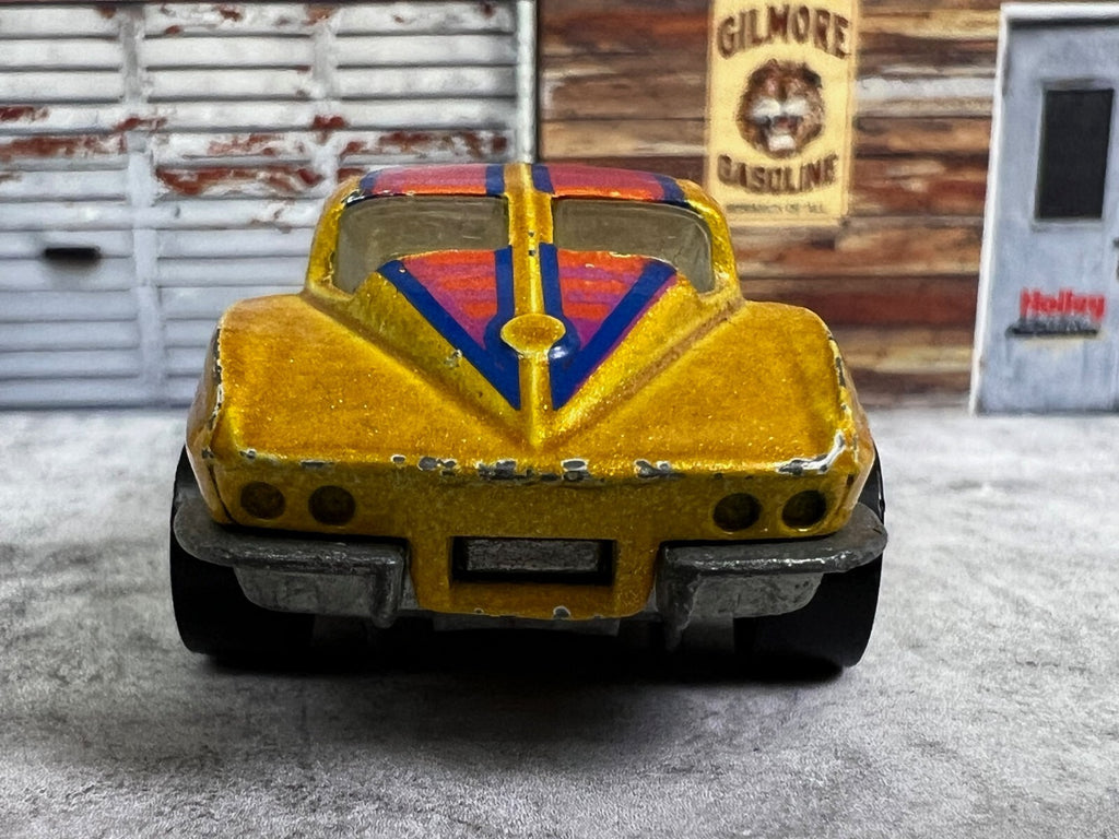 🇺🇸🇺🇸Hot Wheels Corvette Blackwall VG Condition Loose 1979 Hong Kong C3🇺🇸