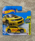 ******Hot Wheels Subaru WRX STI YELLOW 1/64 #68/250 HW Speed Graphics HW05******