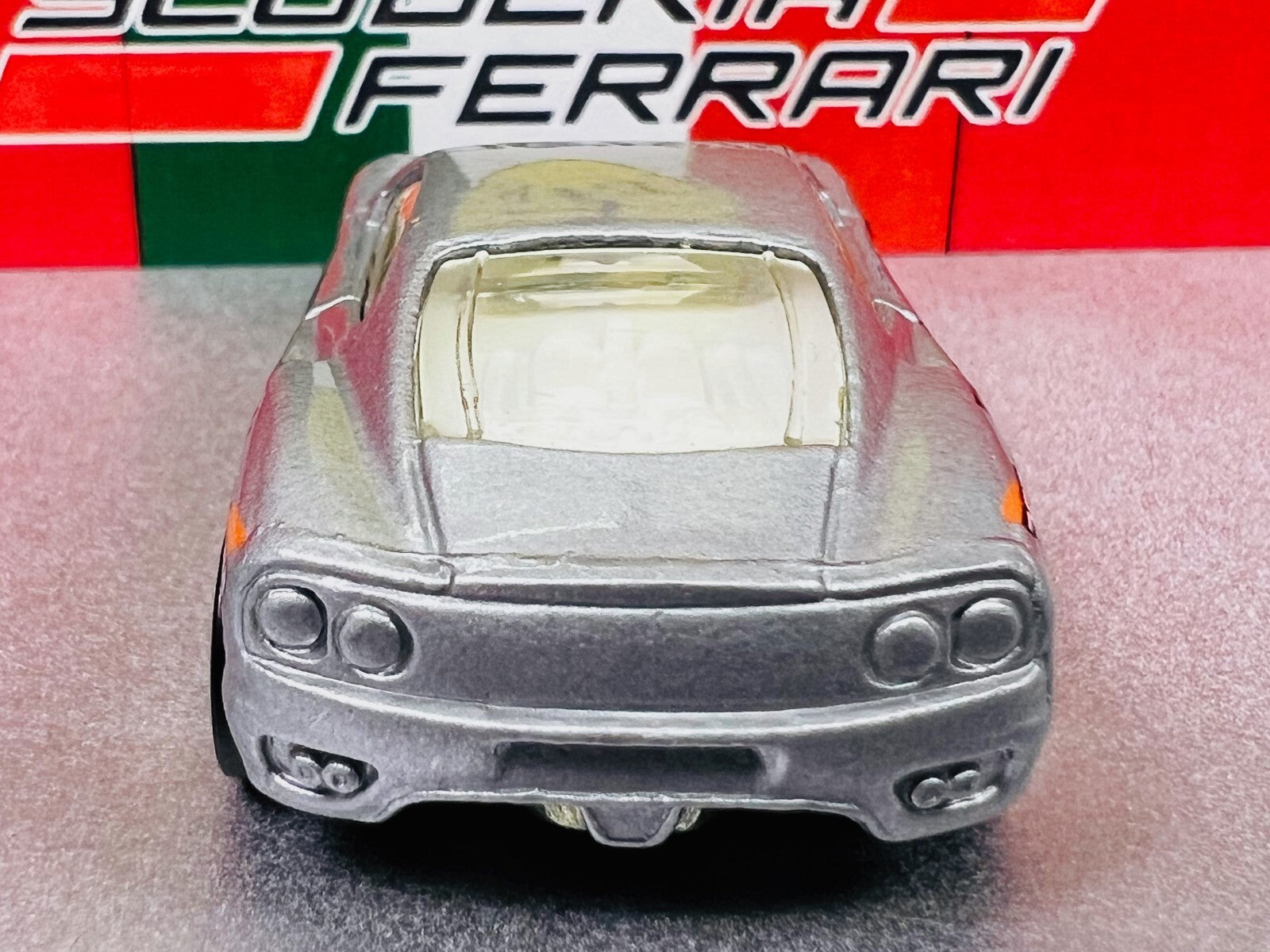 🇮🇹🇮🇹 Hot Wheels World Racers Ferrari 360 Modena Silver LOOSE C14🇮🇹🇮🇹