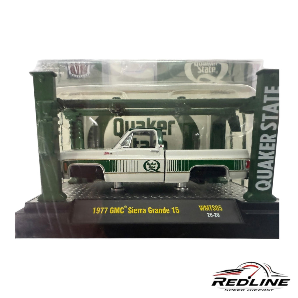 🇺🇸M2 Machines Model-Kit Quaker State 1977 GMC Sierra Grande 15 WMTS05 H28🇺🇸
