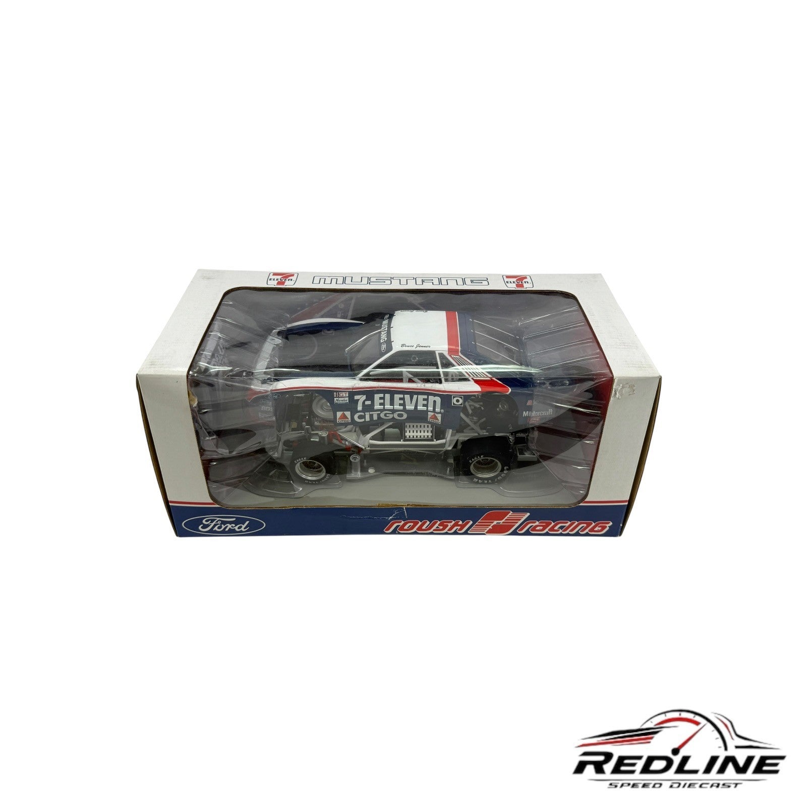 🐎🐎GMP Bruce Jenner  7-Eleven Citgo Ford Mustang 1:18 C3🐎🐎