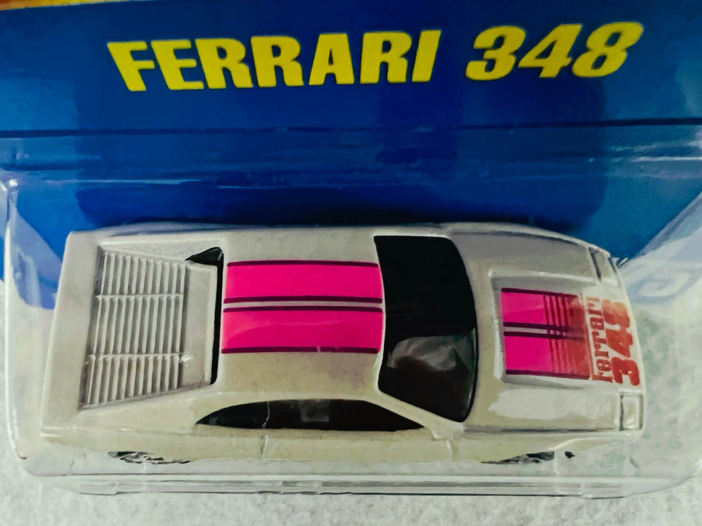 🇮🇹🇮🇹🇮🇹Hot wheels Ferrari 348 #175 Blue Card H23🇮🇹🇮🇹🇮🇹
