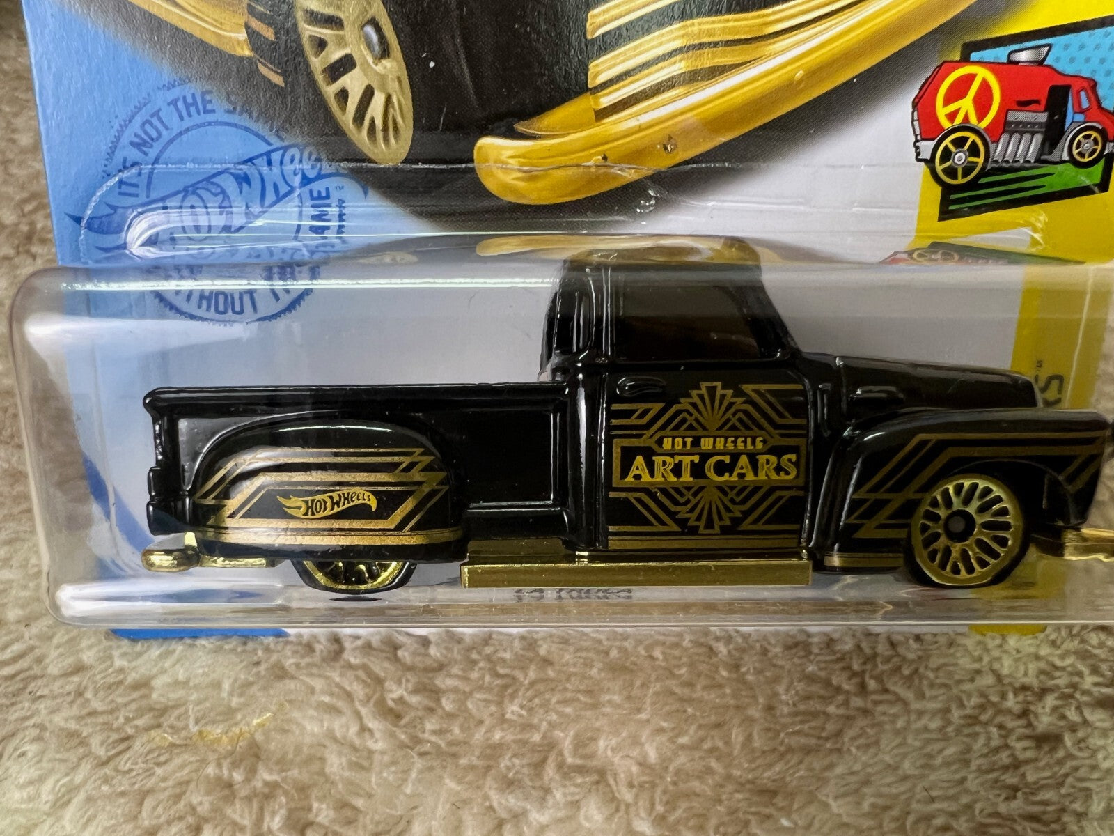 🔥🔥🔥🔥 Hot Wheels #146 La Troca Black HW Art Cars HW05🔥🔥🔥🔥