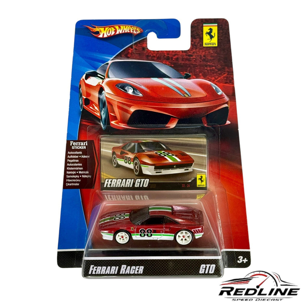 🇮🇹🇮🇹Hot Wheels Ferrari Racer 288 GTO Burgundy 1:64🇮🇹🇮🇹