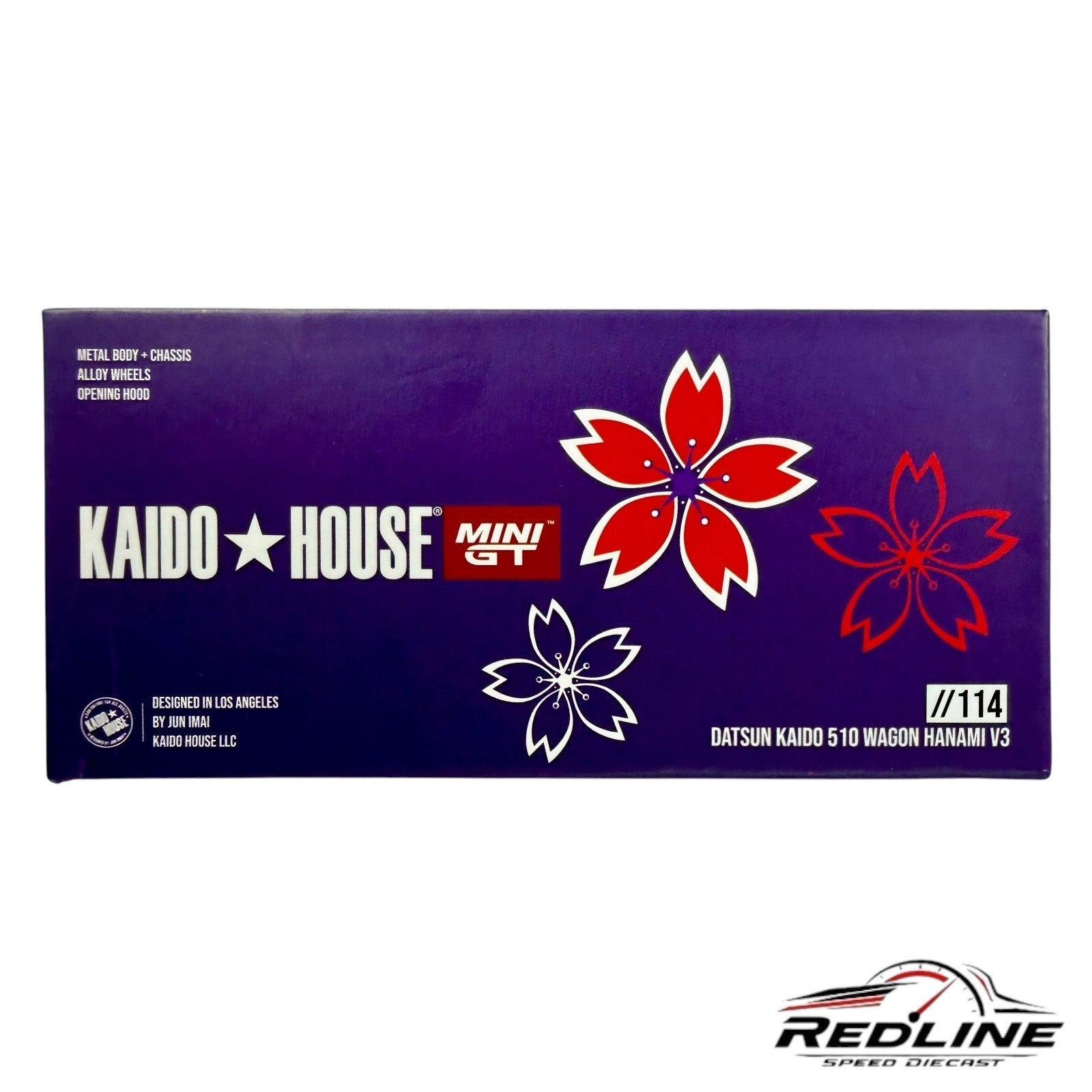 🎌🎌Kaido House CHASE Datsun 510 Wagon Hanami v3 114 KHMG114 1:64 H15🎌🎌