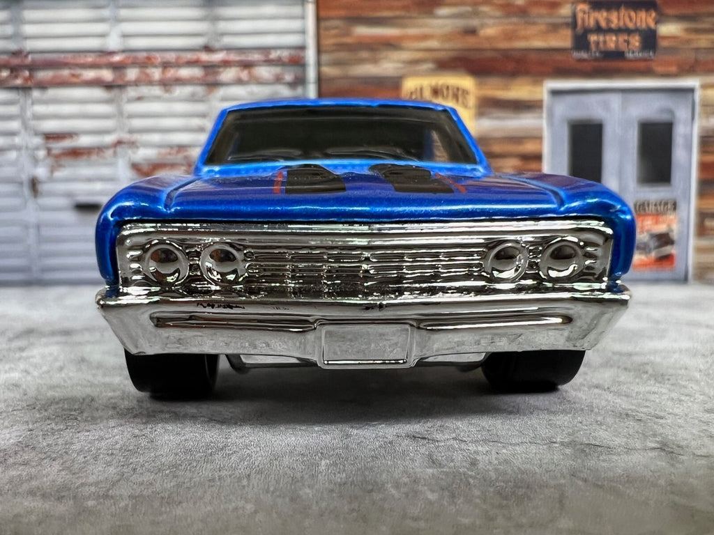 🇺🇸🇺🇸🇺🇸Hot Wheels 2021 ‘67 Chevelle SS 396 Blue R6458 C8🇺🇸🇺🇸🇺🇸