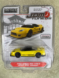 🎌Jada Toys JDM Tuners 2002 Honda NSX Type-R Japan Spec Widebody Yellow HW16🎌