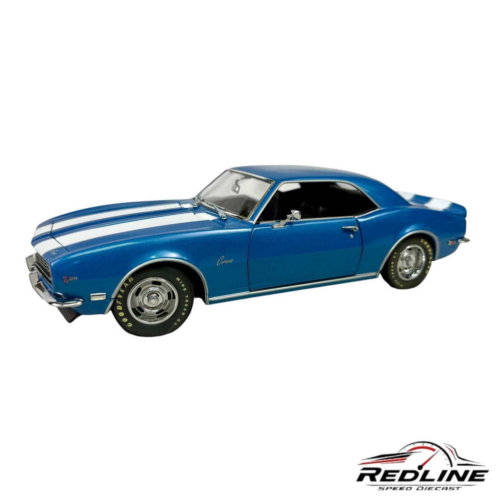🔥🔥🔥Exact Detail 1968 Chevrolet Camaro Z/28 Blue 1:18 C3🔥🔥🔥