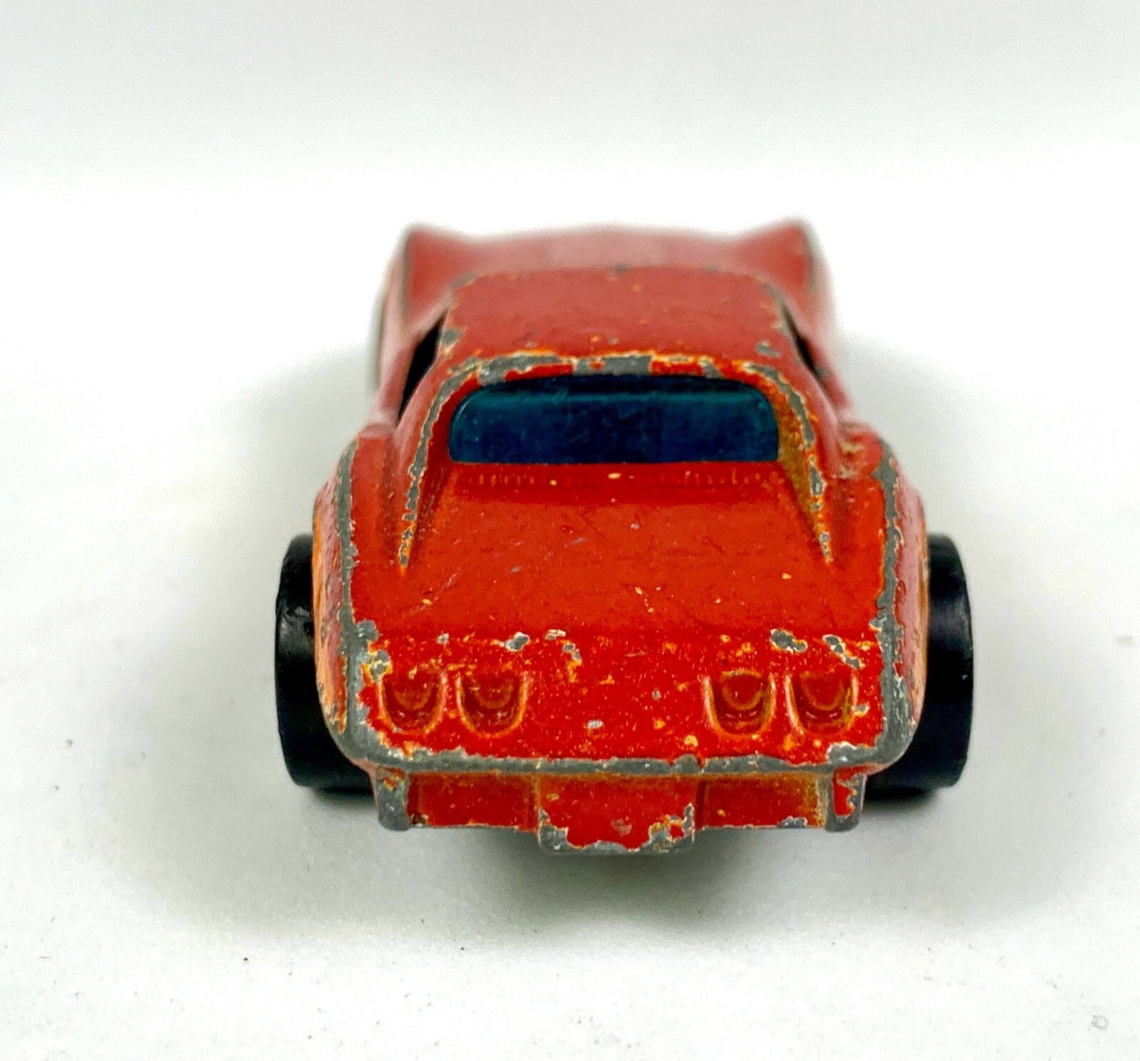 🔥Vintage 1980 Hot Wheels Corvette Stingray Blackwall W/ Gold Rims Hong Kong🔥