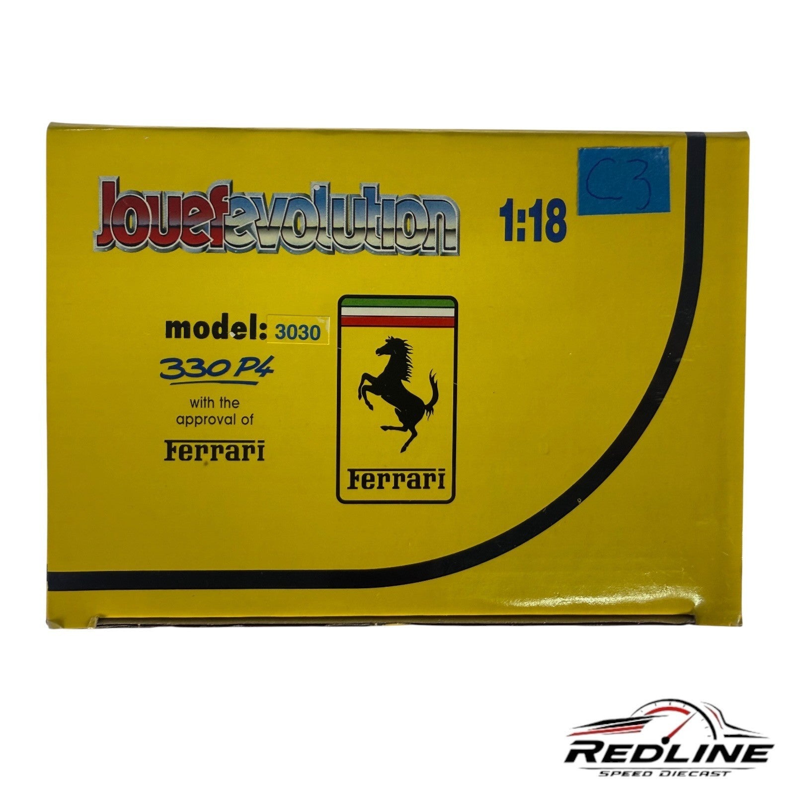 🇮🇹🇮🇹Jouef Evolution Ferrari 330 P4 Red #24 1:18 C3🇮🇹🇮🇹