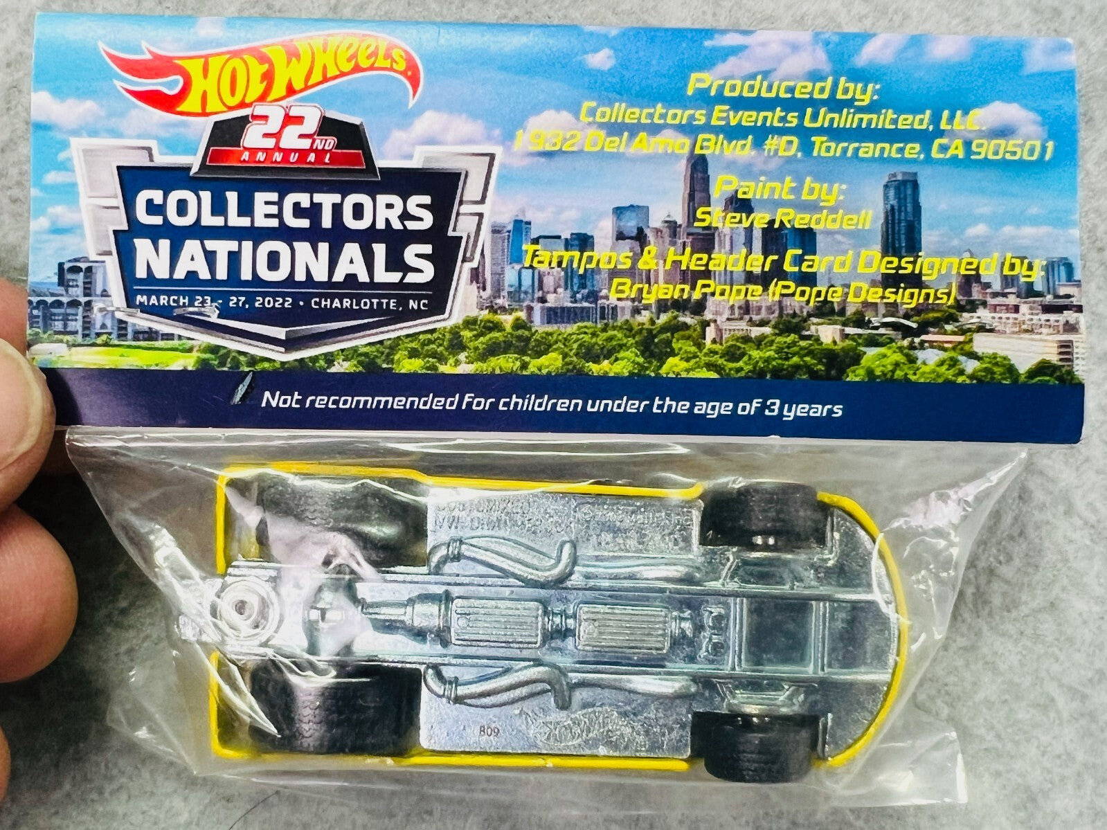 🇩🇪🇩🇪Hot Wheels 22nd Annual Collectors Nationals VW Drag Truck SIGNED🇩🇪🇩🇪