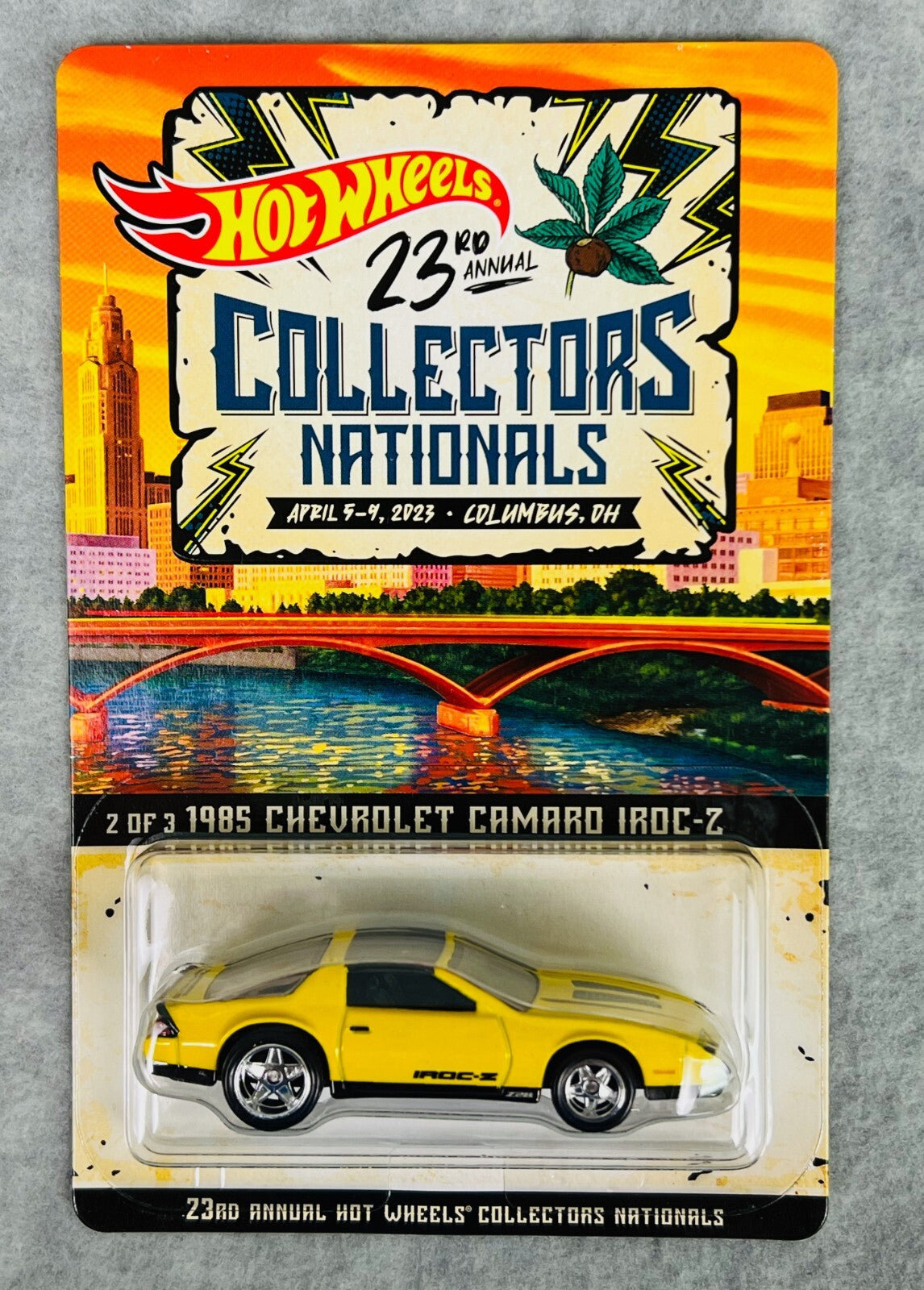 🇺🇸Hot Wheels 23rd Annual Collectors Nationals 1985 Chevrolet Camaro Iroc-Z H11