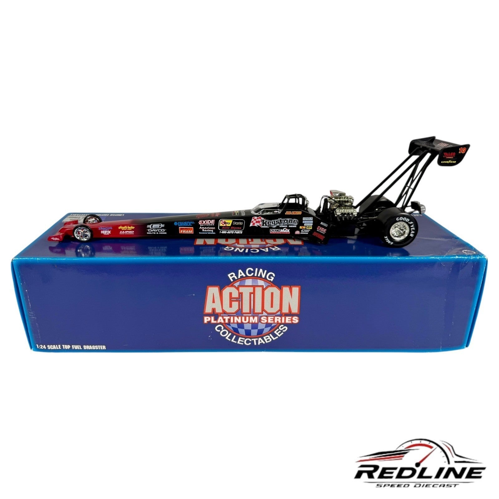 🏁Joe Amato Keystone Action Racing NHRA 1:24 Scale Top Fuel Dragster D4🏁