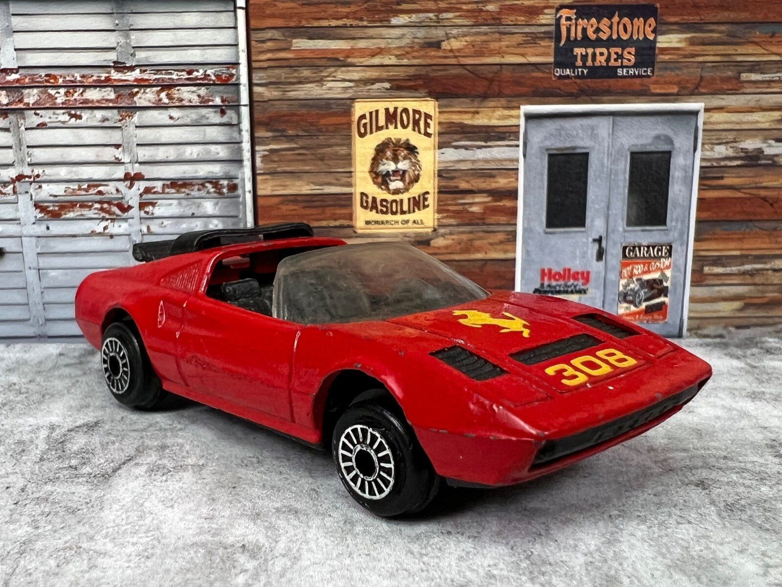 🇮🇹🇮🇹🇮🇹Rare Zylmex Zee Toys Ferrari 308 #D77 Red C3🇮🇹🇮🇹🇮🇹