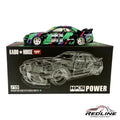 🎌🎌Kaido House Nissan Skyline GT-R (R33) HKS V1 Black Green KHMG129 H15🎌🎌