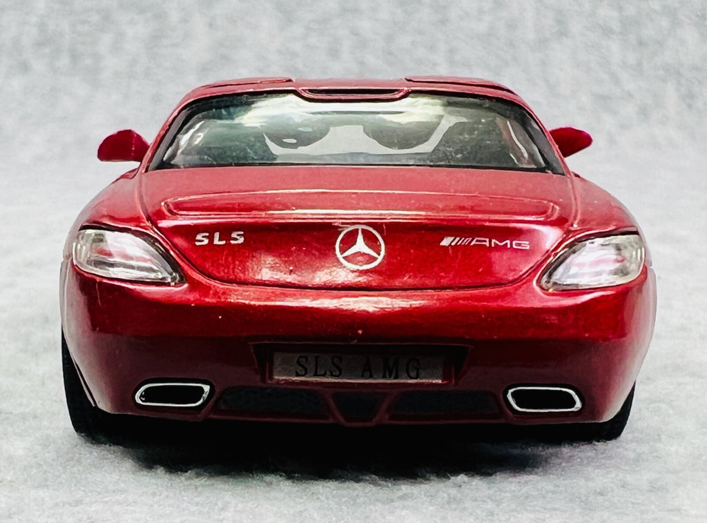 🇩🇪🇩🇪Kinsmart Mercedes Benz SLS AMG Diecast Model Toy Car 1:36 Red🇩🇪🇩🇪