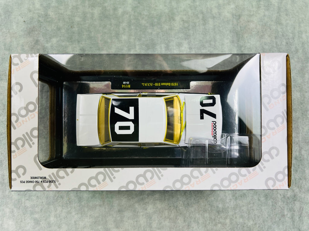 🔥🔥🔥 M2 Machines 1970 Datsun 510 Wilwood Racing Chase 1/750 1:24🔥🔥🔥