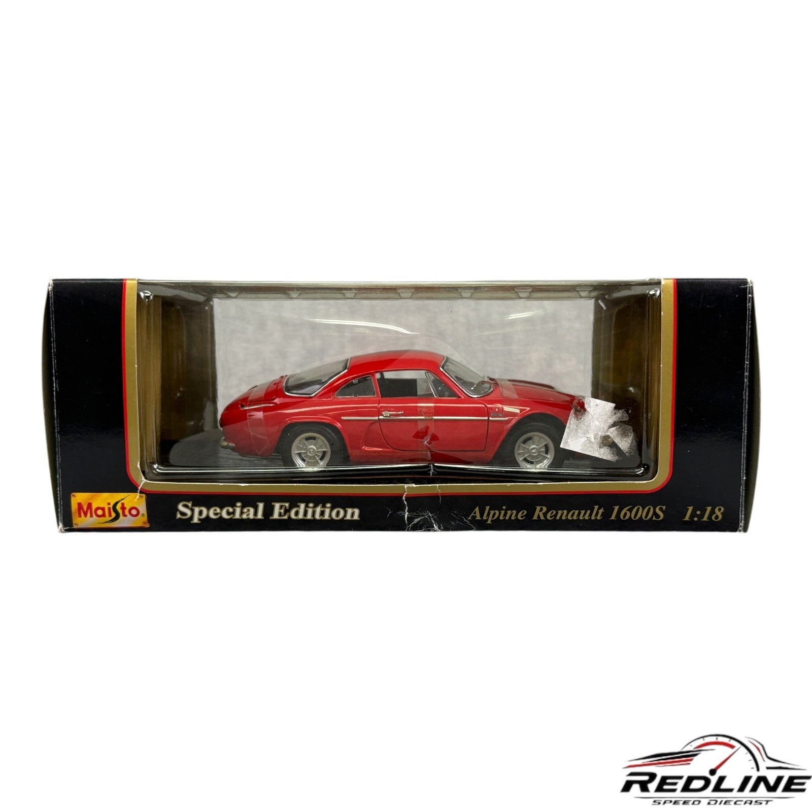 🇫🇷🇫🇷🇫🇷Maisto 1971 ALPINE RENAULT 1600S Red 1:18🇫🇷🇫🇷🇫🇷