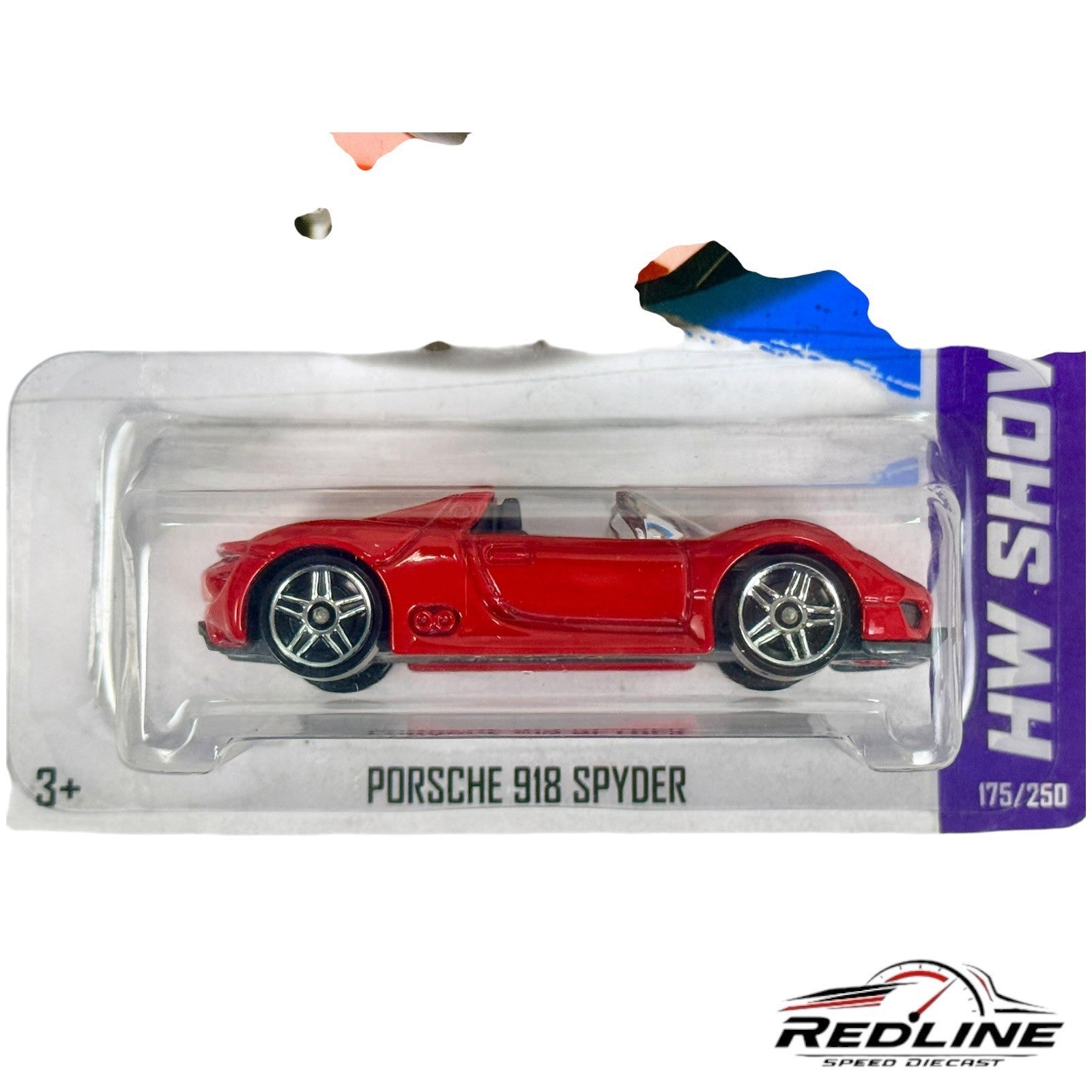 🇩🇪Hot Wheels HW Showroom Porsche 918 Spyder Red 175/250 H30🇩🇪