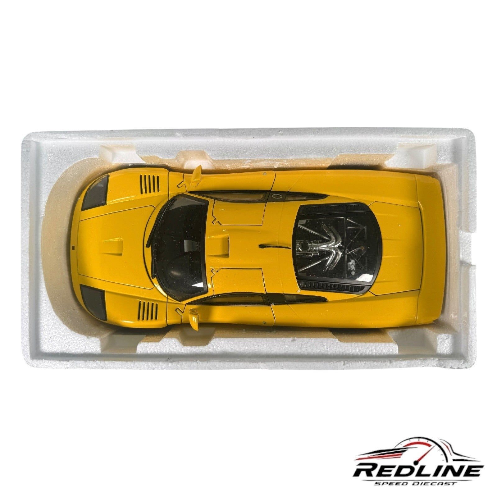 🐎🐎Motor Max Saleen S7 Twin Turbo Yellow 1:12 Scale C3🐎🐎