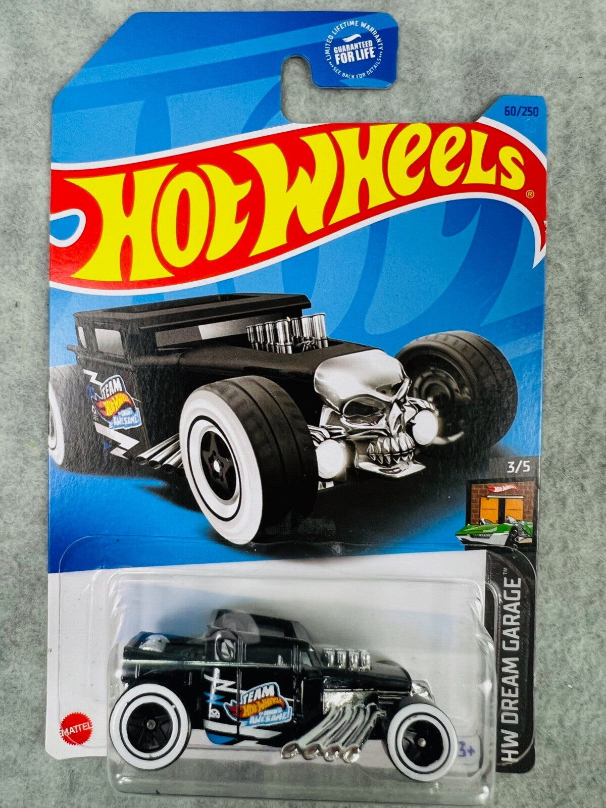🔥🔥🔥Hot Wheels HW Dream Garage Bone Shaker Black H24🔥🔥🔥