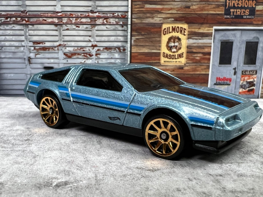 🇺🇸🇺🇸🇺🇸Hot Wheels The 80's DMC Delorean C18🇺🇸🇺🇸🇺🇸