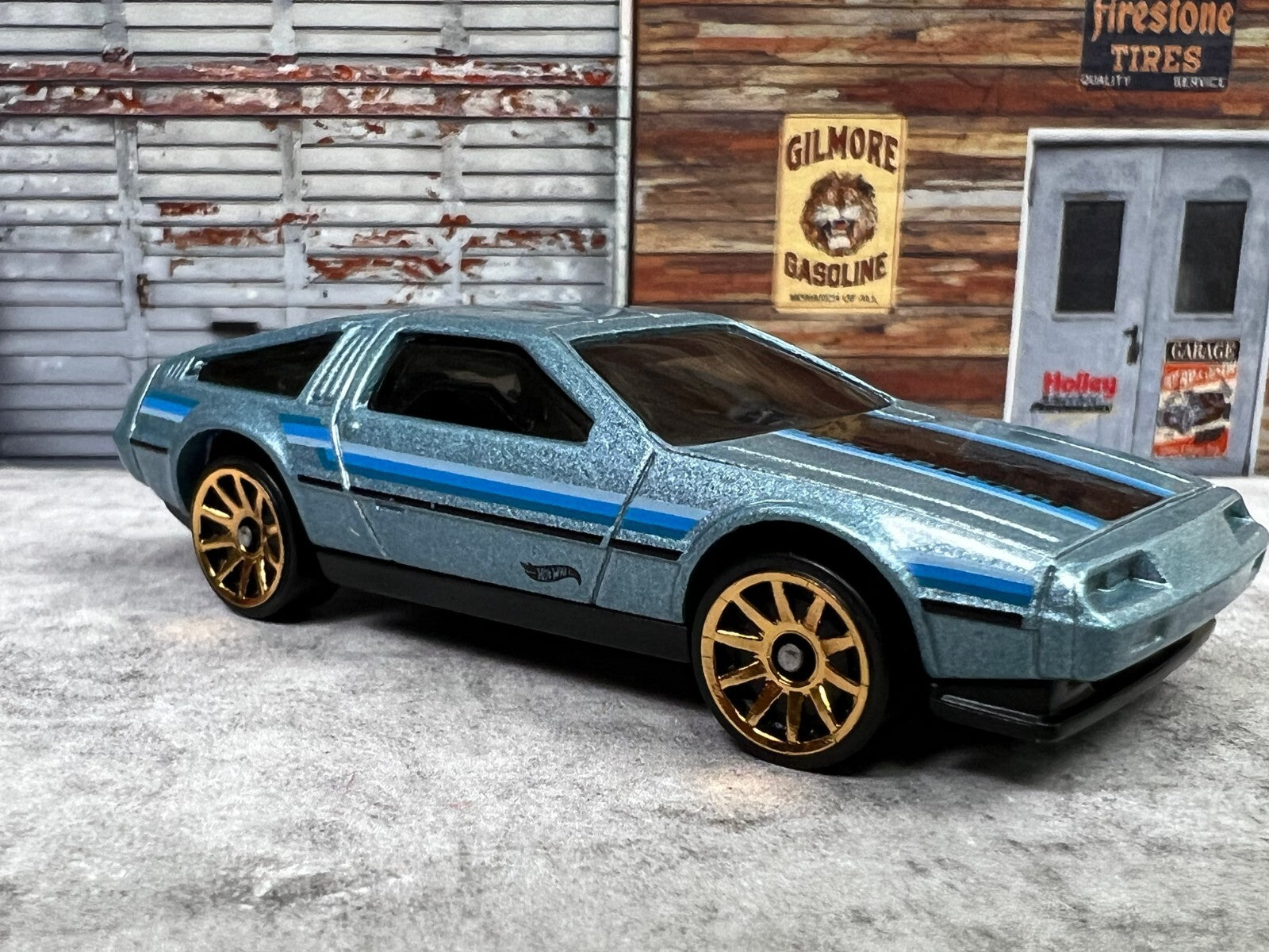 🇺🇸🇺🇸🇺🇸Hot Wheels The 80's DMC Delorean C18🇺🇸🇺🇸🇺🇸