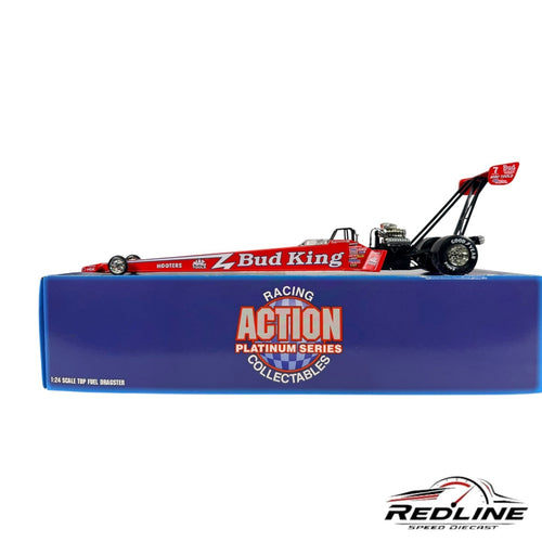🏁Action Racing 1995 Kenny Bernstein Budweiser Top Fuel Dragster Red 1:24🏁