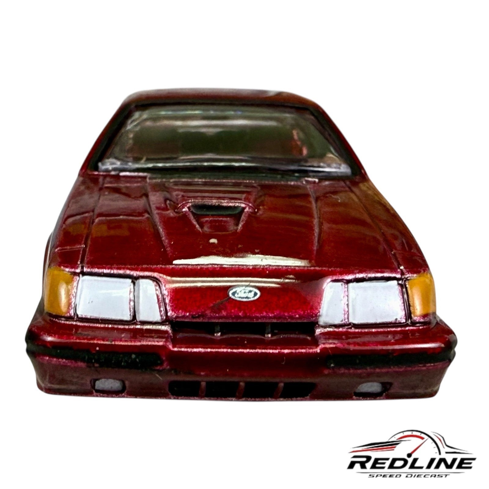 🇺🇸🇺🇸🇺🇸Auto World Ford Mustang SVO ULTRA RED CHASE C20🇺🇸🇺🇸🇺🇸