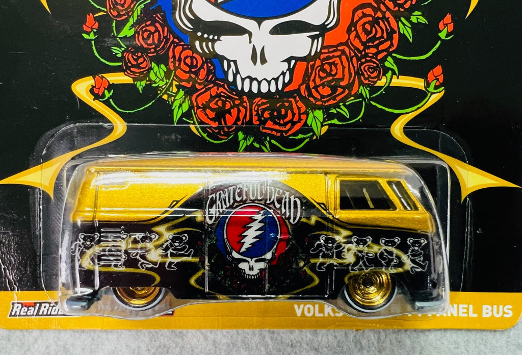 ☮️☮️☮️Hot Wheels Grateful Dead VOLKSWAGEN T1 PANEL BUS H34☮️☮️☮️