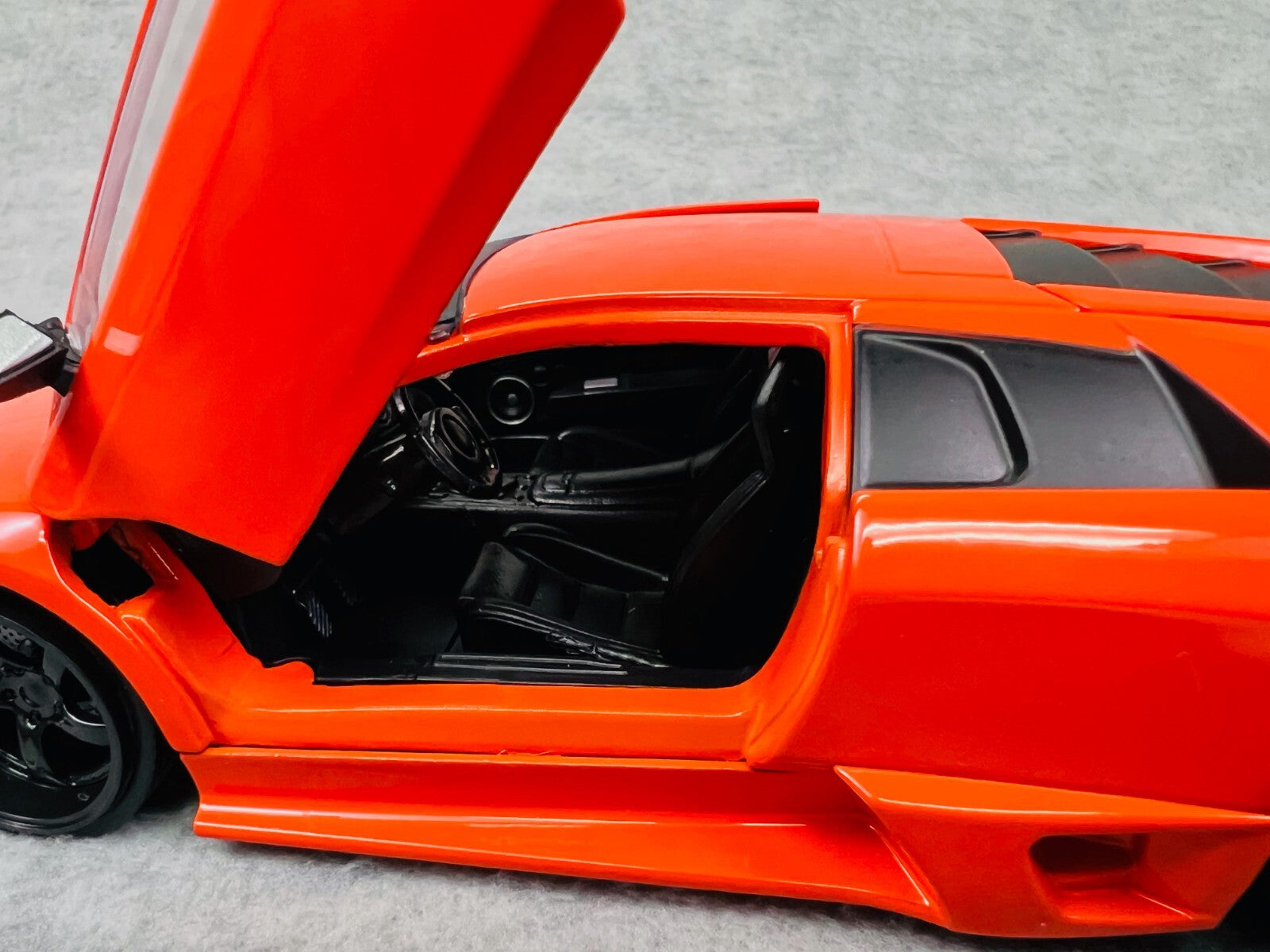 🇮🇹Jada Die Cast 1:24 Fast & Furious Roman's Lamborghini Murcielago Orange🇮🇹