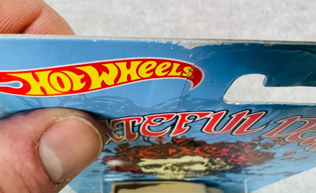 ☮️☮️☮️Grateful Dead Hot Wheels Dairy Delivery Truck Real Riders H34☮️☮️☮️
