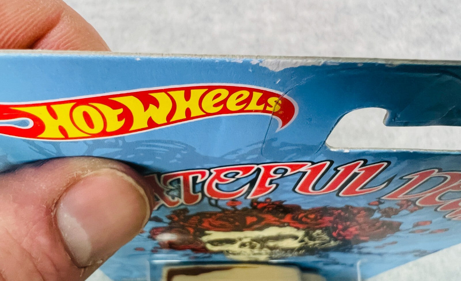 ☮️☮️☮️Grateful Dead Hot Wheels Dairy Delivery Truck Real Riders H34☮️☮️☮️