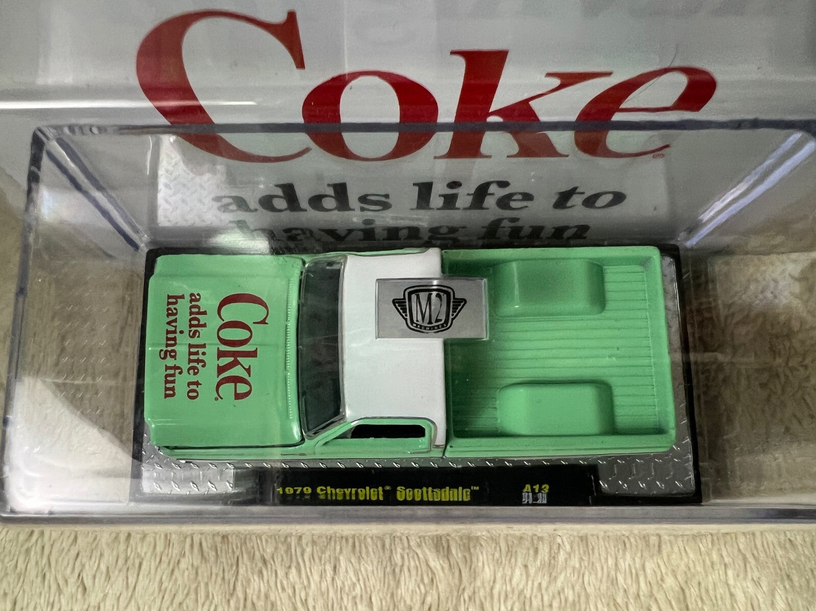 🔥🔥🔥M2 Machines Coca-Cola 1979 Chevrolet Scottsdale A13  21-48 HW15🔥🔥🔥