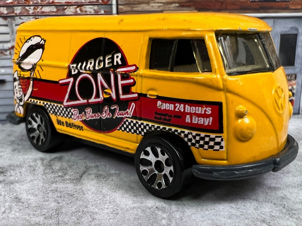 🔥🔥🔥1:58 Matchbox '67 VW Delivery Van from 2005 Burger Zone C1🔥🔥🔥