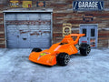 🏁 🏁🏁Diecast 6323 Formula Race Car Orange # 3 MADE IN CHINA C7🏁🏁🏁
