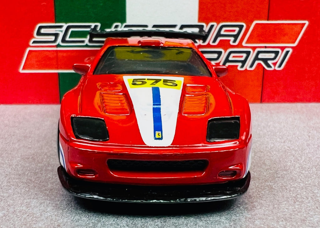 🇮🇹🇮🇹🇮🇹Hot Wheels Ferrari Speed Machines Red 575 GTC C21🇮🇹🇮🇹🇮🇹