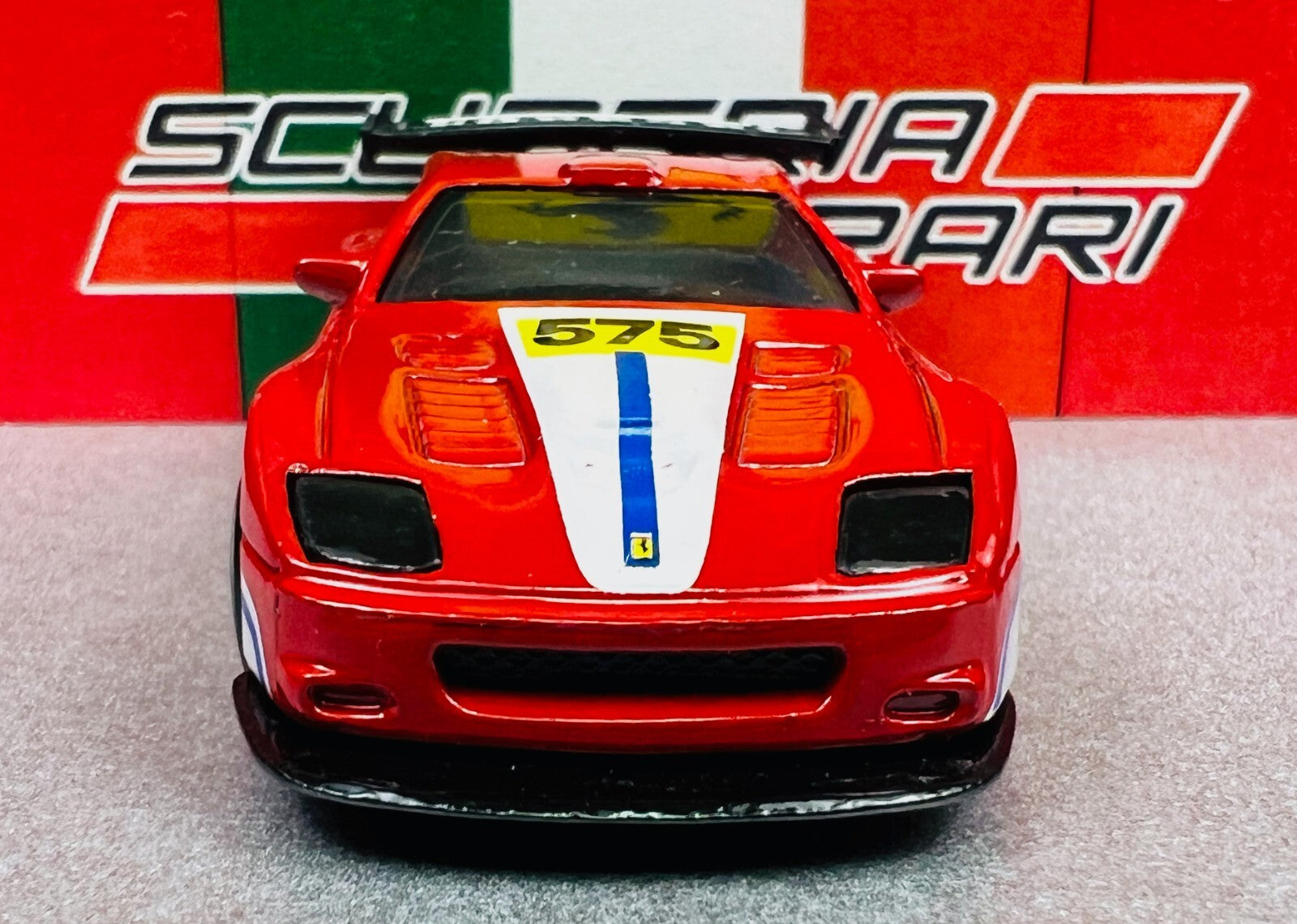 🇮🇹🇮🇹🇮🇹Hot Wheels Ferrari Speed Machines Red 575 GTC C21🇮🇹🇮🇹🇮🇹