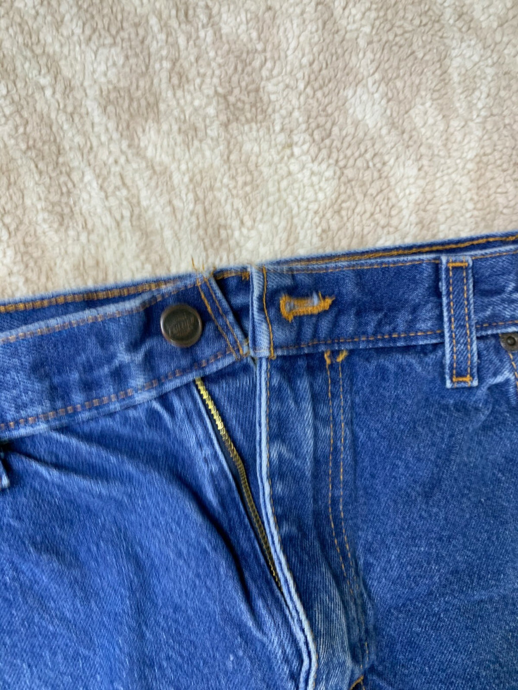 Dickies Mens 5 Pocket Work Jeans Size 36 X 32 Regular Fit Straight Leg Dark Wash