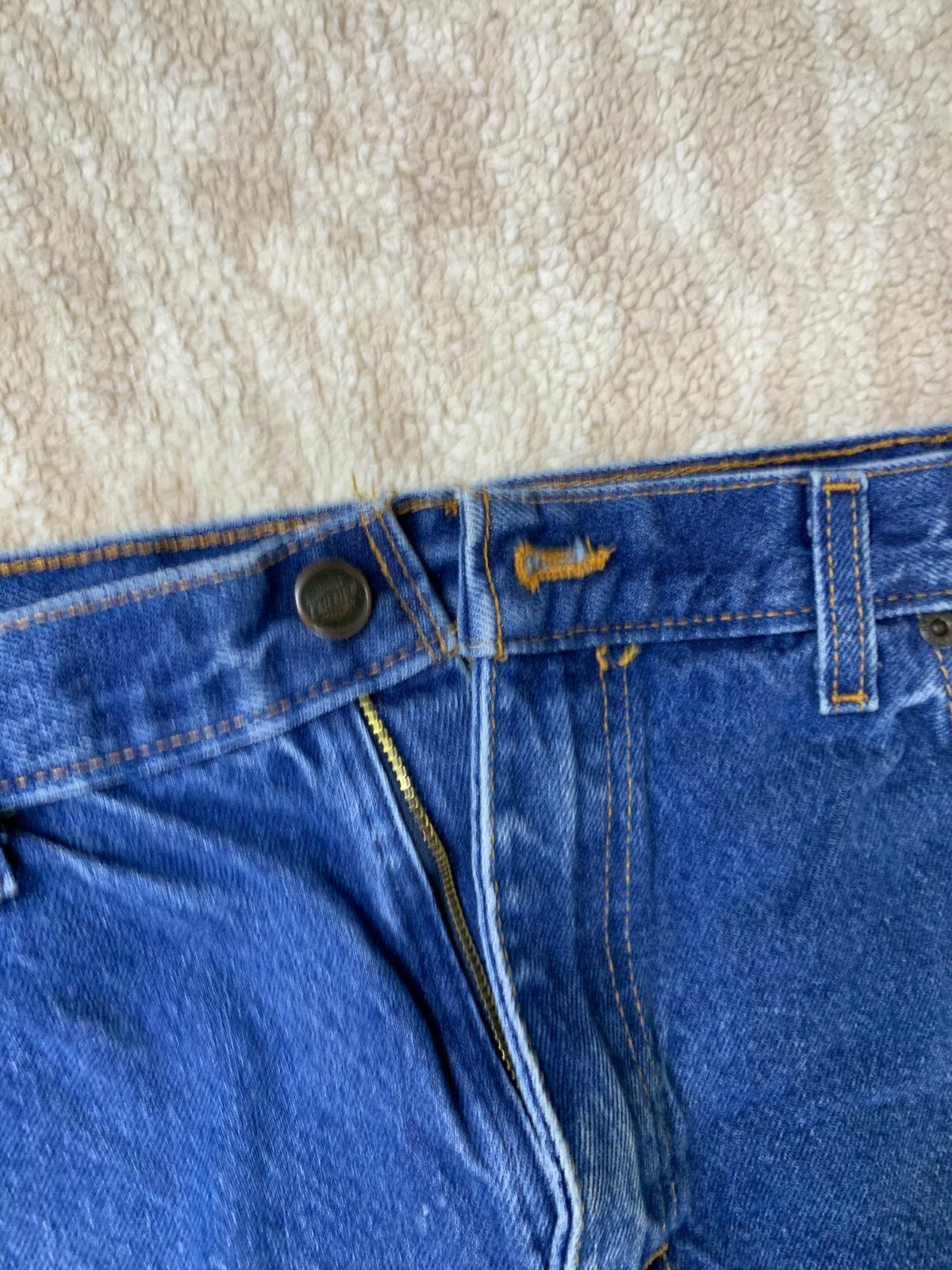 Dickies Mens 5 Pocket Work Jeans Size 36 X 32 Regular Fit Straight Leg Dark Wash