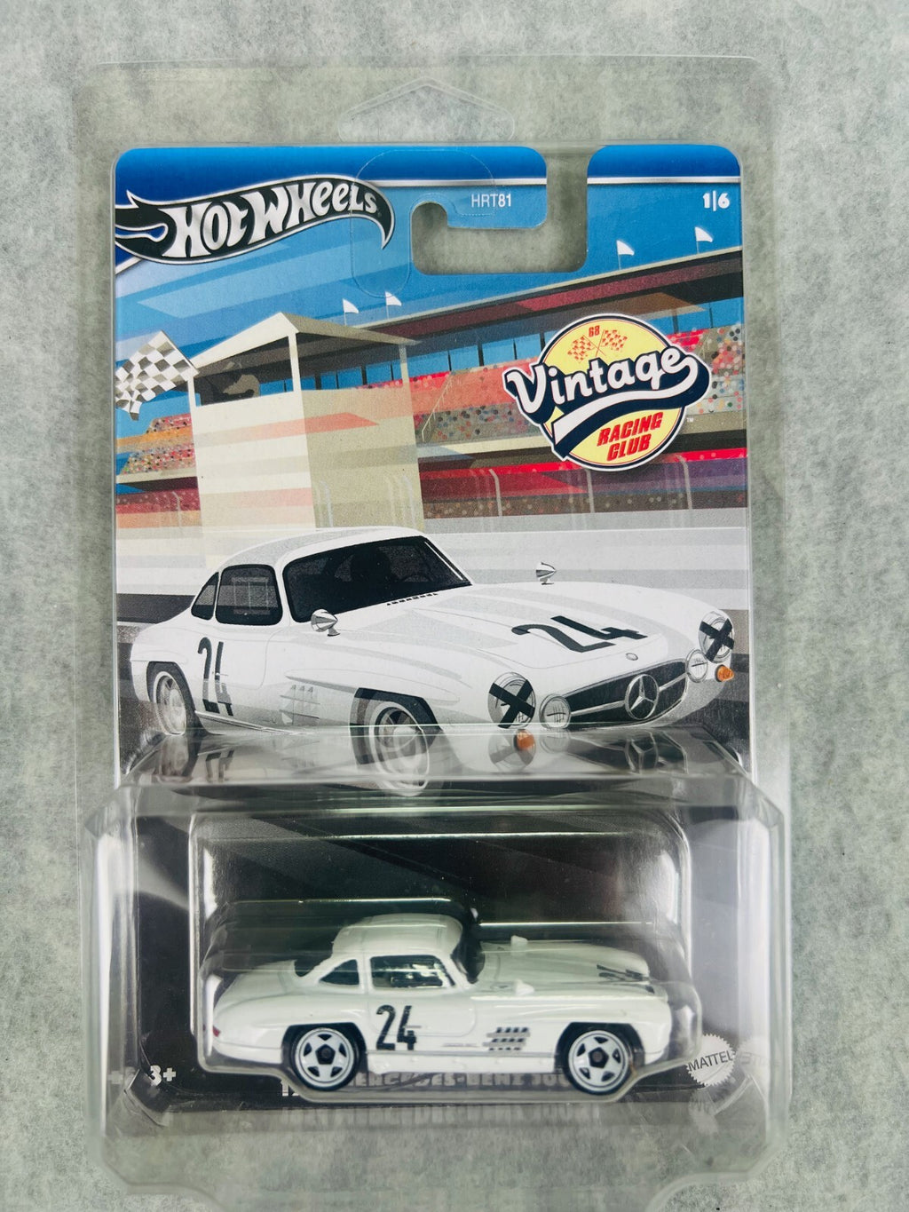 🇺🇸🇺🇸Hot Wheels 1954 Mercedes Benz 300 SL Vintage Racing Club H30🇺🇸🇺🇸