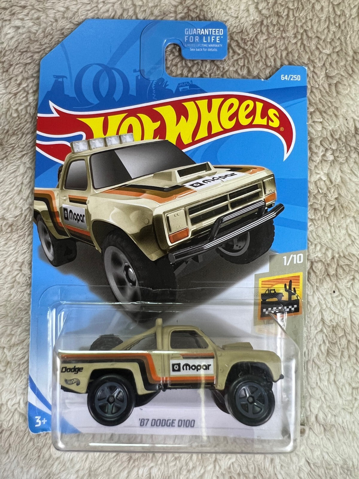 🔥🔥🔥Hot Wheels #64 '87 Dodge D100 Baja Blazers HW19🔥🔥🔥