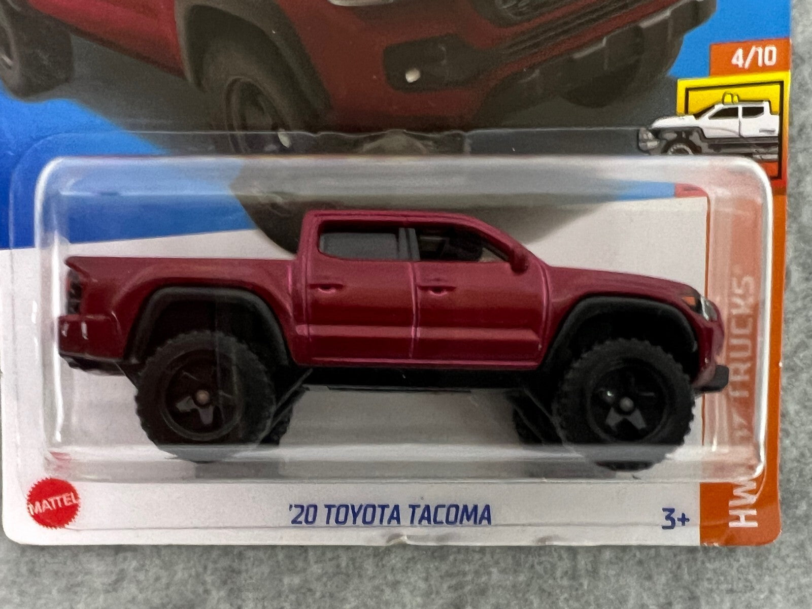 🔥🔥Hot Wheels '20 Toyota Tacoma Red HW HOT TRUCKS 2022 Factory Sealed H24🔥🔥