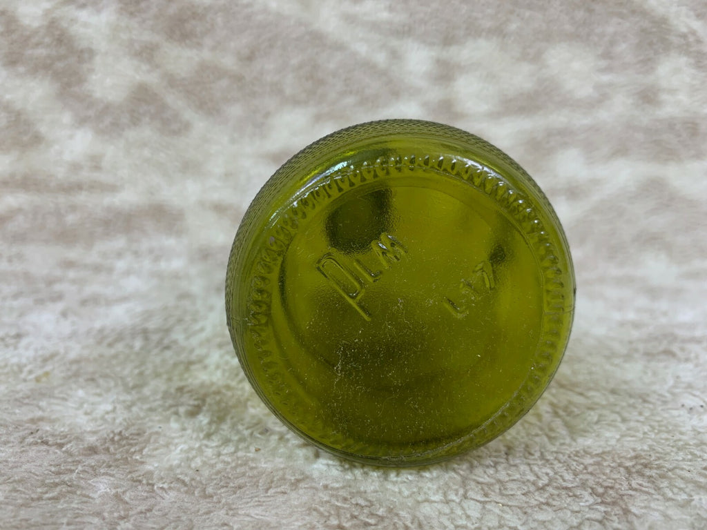 Vintage RINGNES SPECIAL Imported Green Glass Beer Bottle w/ Cap Norway EMPTY BB2
