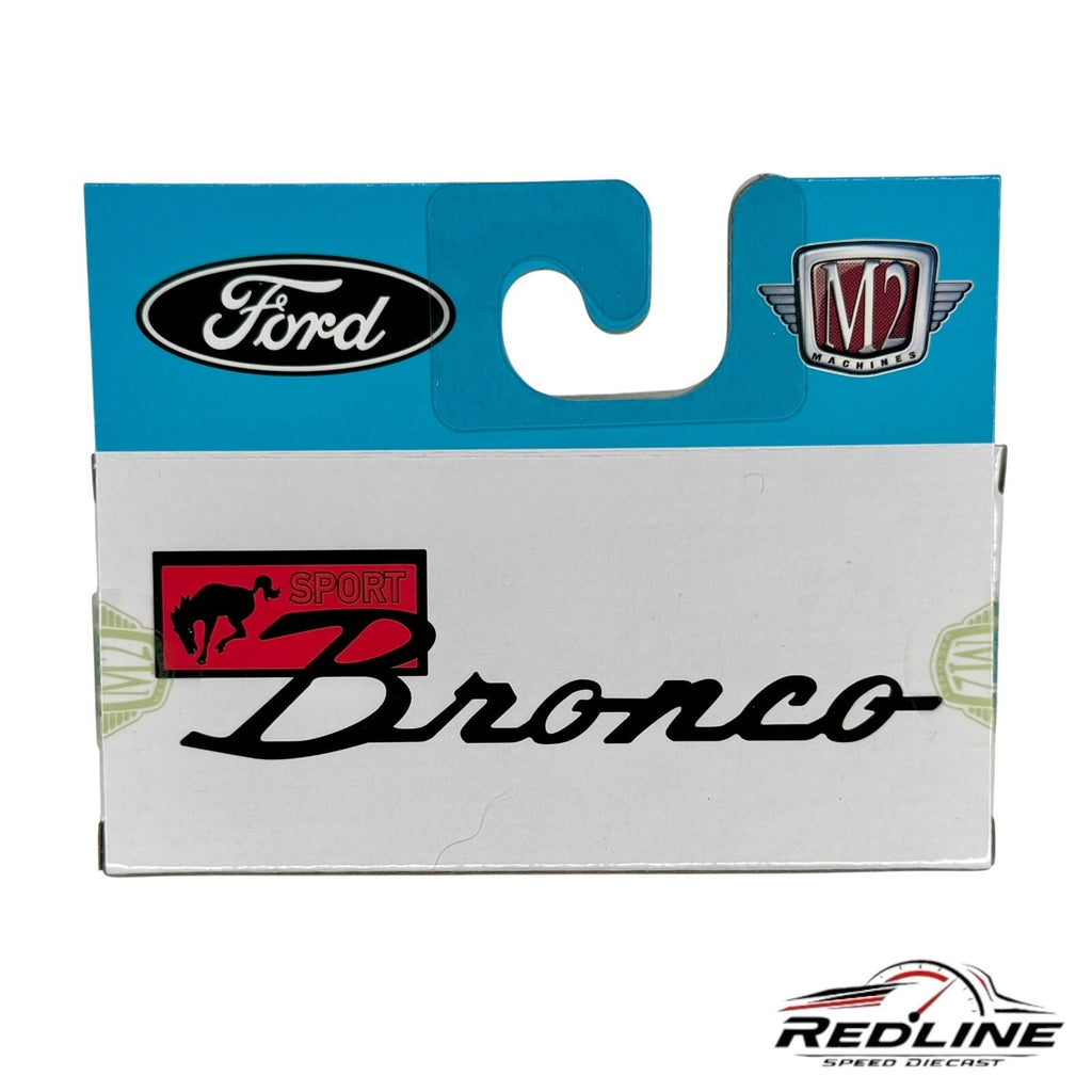M2 Machines Auto-Thentics 1976 Ford Bronco R106 Blue H26