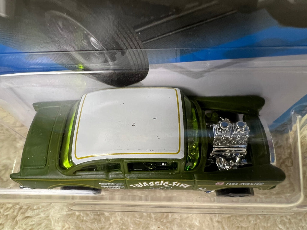 🔥🔥🔥🔥Hot Wheels '55 Chevy Bel Air Gasser Green 43/250 HW19🔥🔥🔥🔥