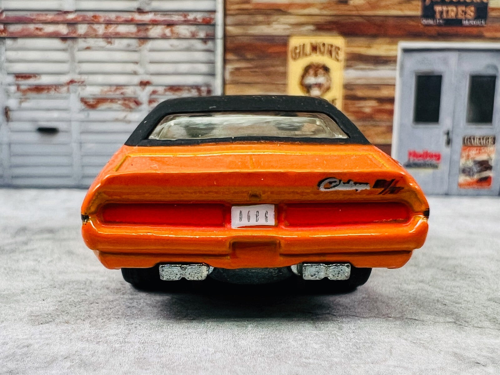 🇺🇸Hot Wheels Garage MOPAR ORANGE 70 DODGE HEMI CHALLENGER REAL RIDERS C21🇺🇸